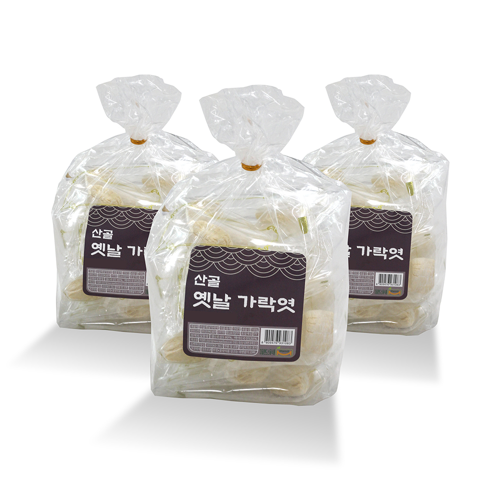마밀랜드 강원도 산골 옛날 가락엿 100g/ 3개묶음 : 나팜몰