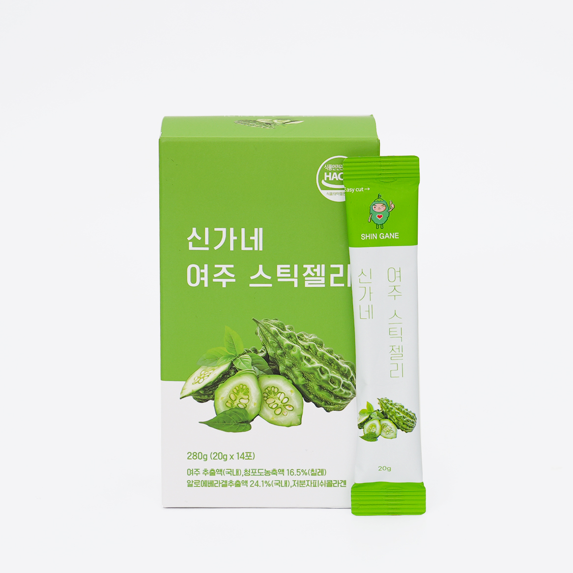 신가네 여주 스틱젤리 (20gx14포) : 오늘의농부