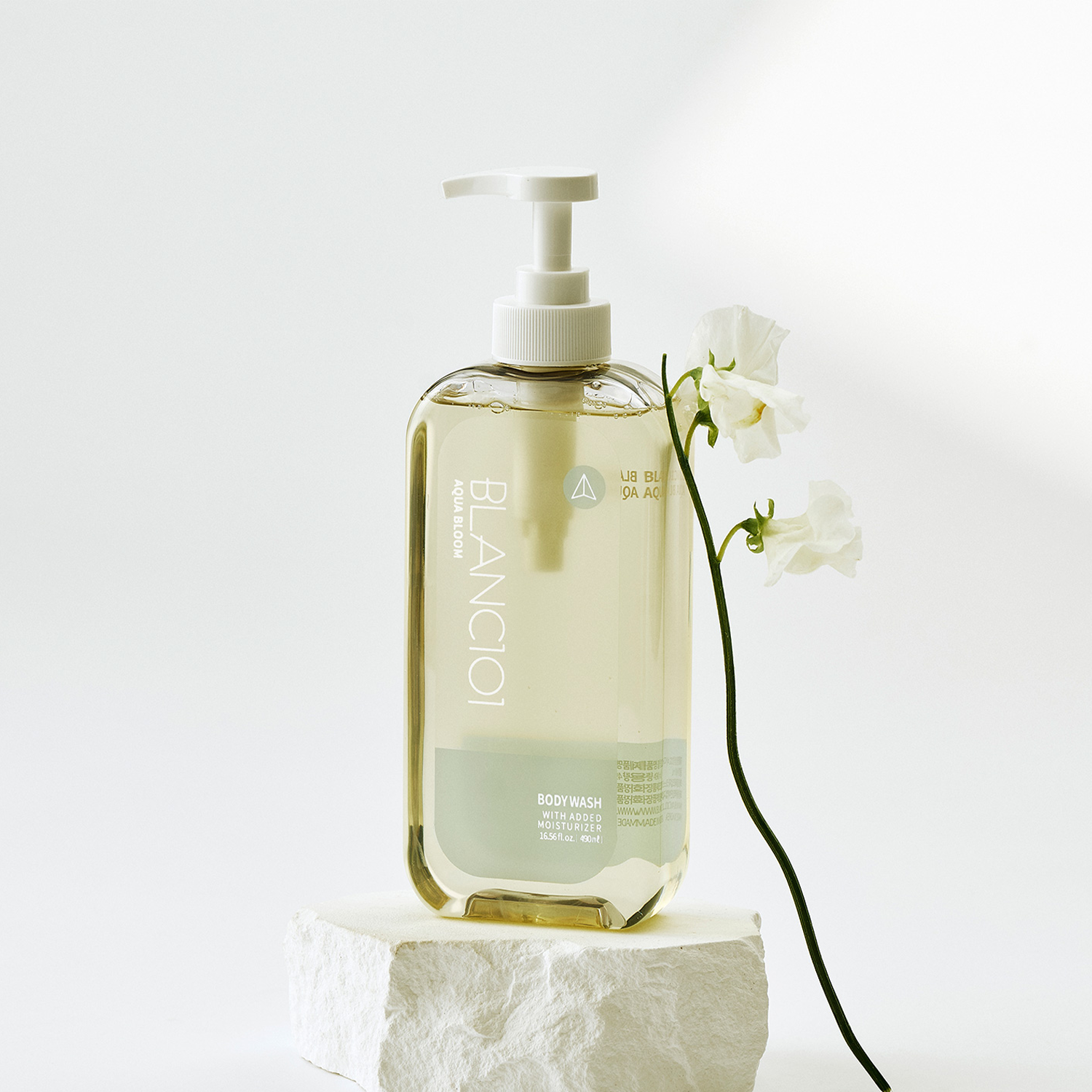 블랑101 히알루론산 바디워시 아쿠아블룸 490ml : 블랑101 브랜드스토어