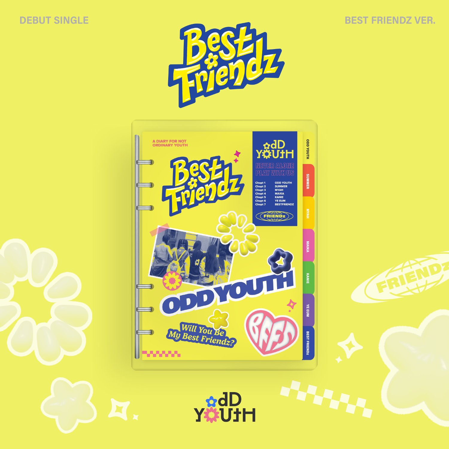 ODD YOUTH (오드유스) - 싱글앨범 [Best Friendz] (THAT’S ME Ver.) : 케이팝아일랜드