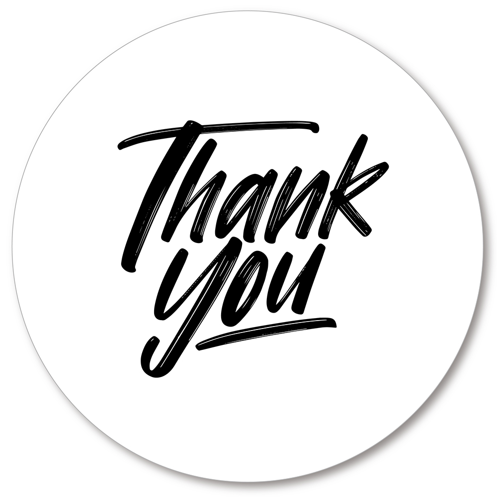 땡큐 Thank you 답례품 포장 스티커 : 오프올 스튜디오