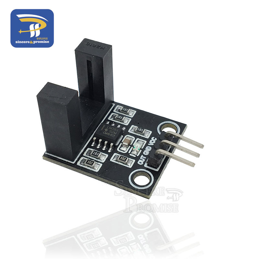 광전기 속도 센서 모듈 슬롯형 옵토커플러 타코 제너레이터 카운터 아두이노 51 AVR PIC DIY 키트용 3V 5V Blue : 귤쩝쩝이