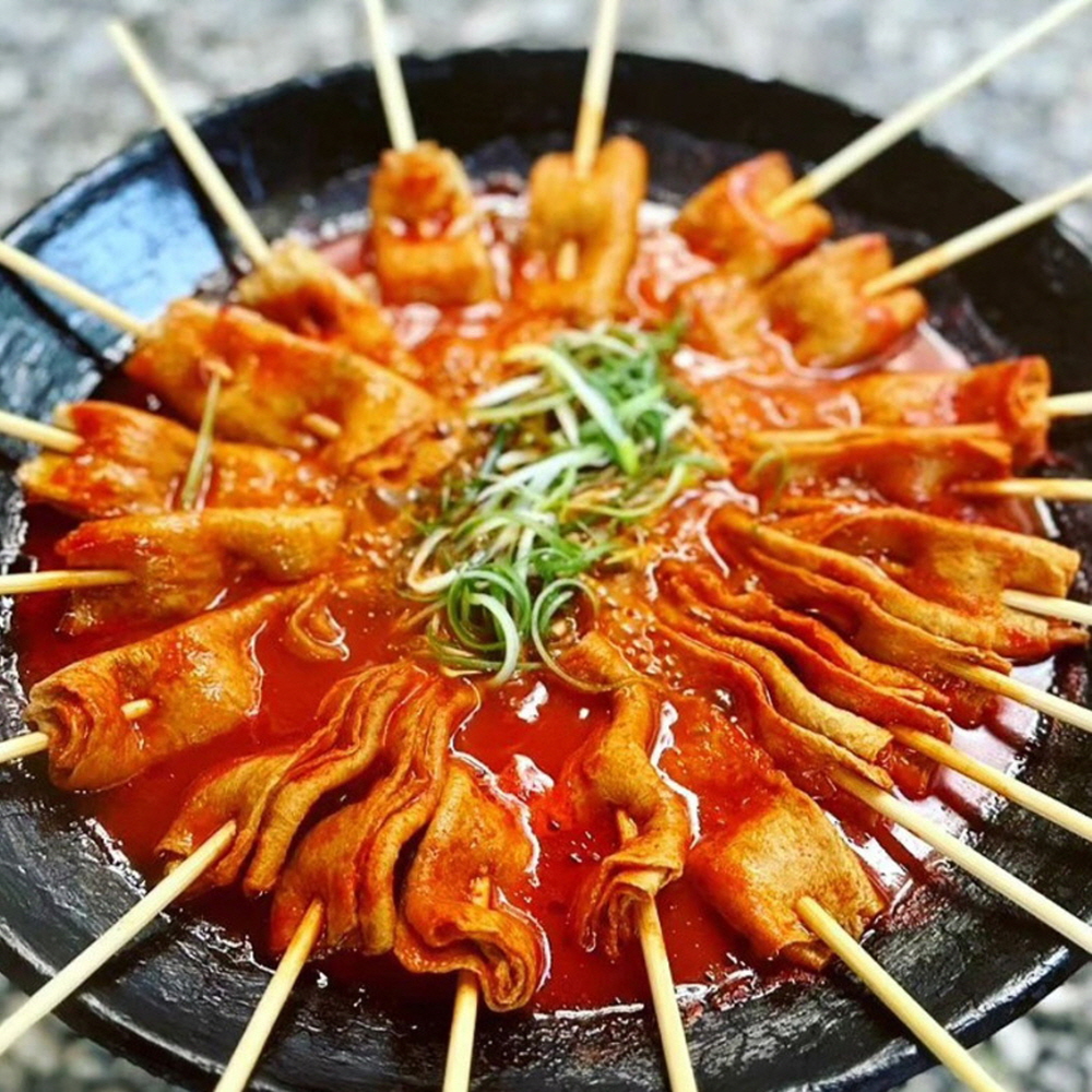 (동래시장맛집) 얼큰 시원 부산 매운 불 오뎅 700g : 동네쩜빵