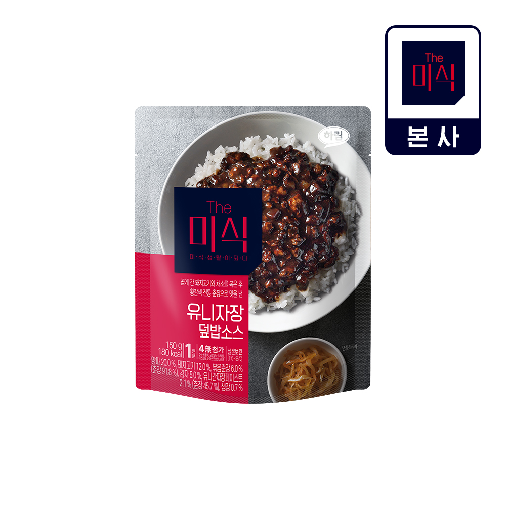 더미식 유니자장 덮밥소스 150g 1봉 : 하림퍼스트키친