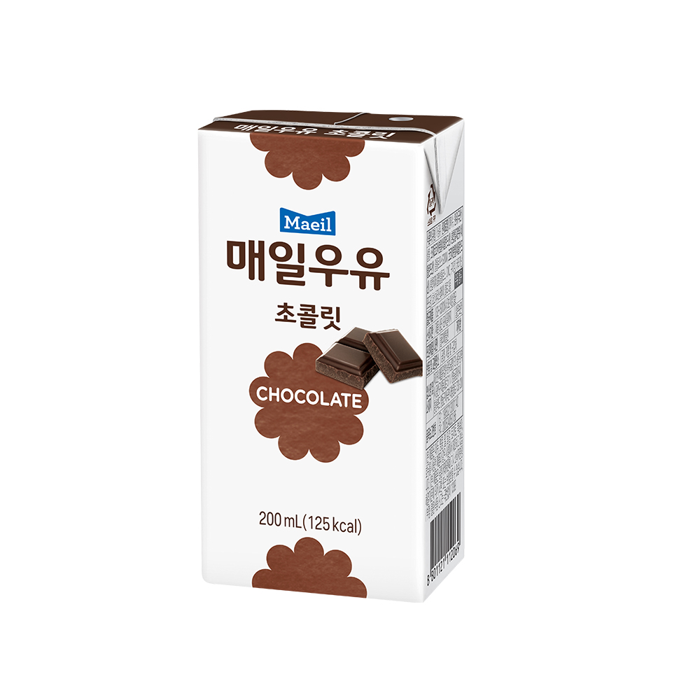 매일유업 멸균우유 초콜릿 200ml 48팩 초코맛 초코우유 : 매일유업공식대리점
