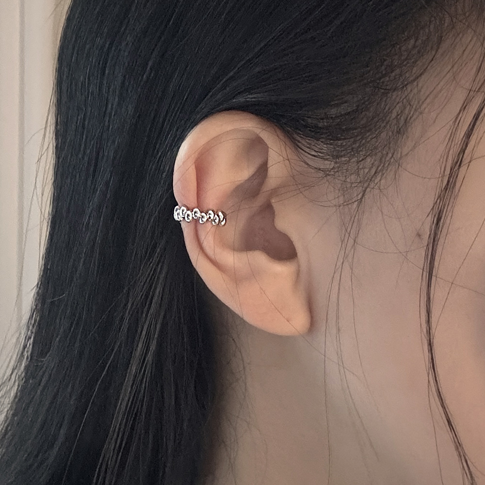 앤티크 심플 5종 귀안뚫는 페이크피어싱 귀찌 이어커프 : 인마인드InMind