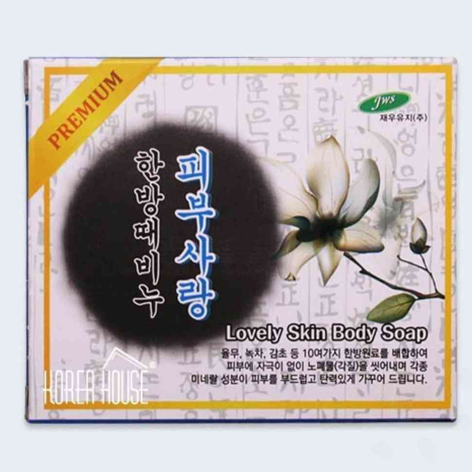 삼안 한방 때비누 피부사랑 세안비누 때밀이비누 목욕비누 : 삼안2404