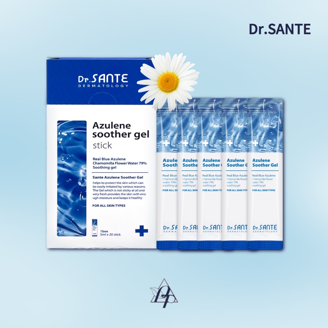 닥터상떼 sante 저자극 수분진정 휴대용 수딩젤 스틱 1box (5ml x 20ea) : 파인트리 에스테틱
