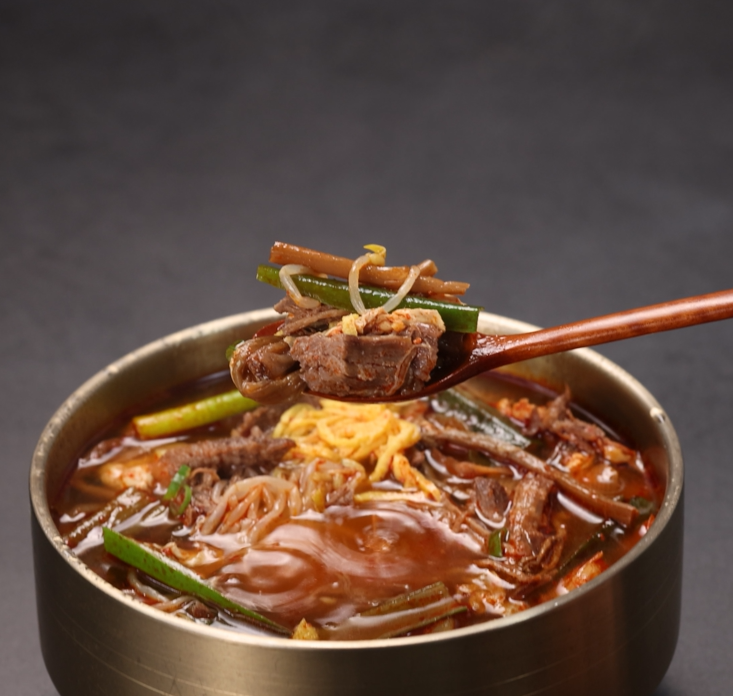 [뚱보냉면] 뚱보육개장 800g 2팩(4인분) / 얼큰한 해장육개장 캠핑 밀키트 : 뚱보냉면 뚱보육개장