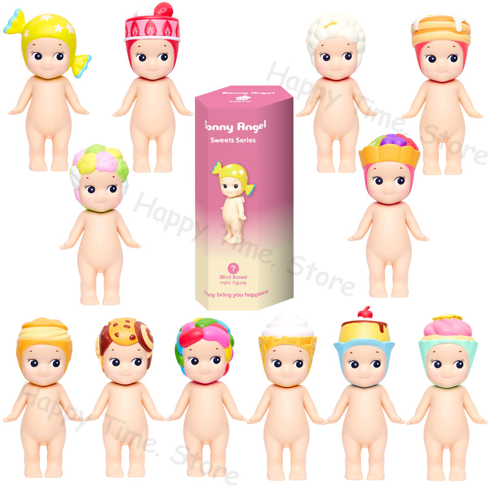 책상 박스 미스터리 엔젤 선물 스위트 시리즈 미니 소니 장식 피규어 인형 수집용 모델 처브 : 굿물건샵