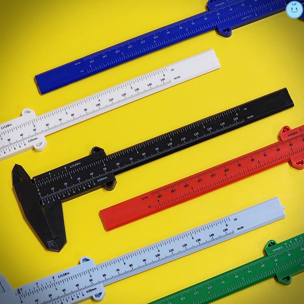 컬러 버니어 캘리퍼스 150mm 노기스 깊이측정 두께측정 길이측정 : 리빙스윗