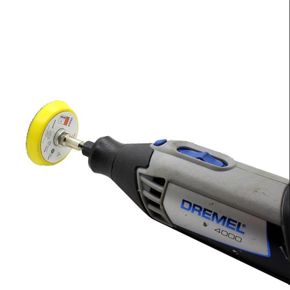 샌딩 패드 샌딩기 디스크 백커 플레이트 생크 12000 RPM 전기 연마기 회전 공구에 50mm 3mm : 분당플렉스22