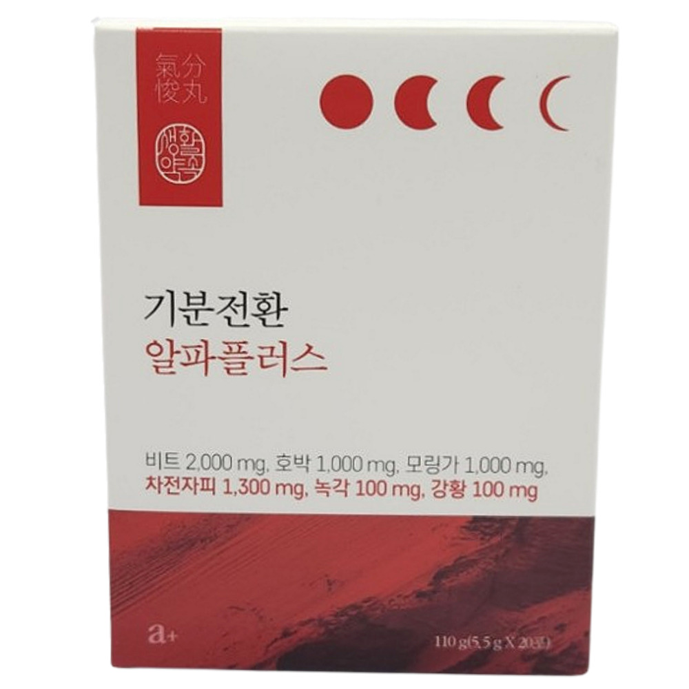 생활약속 기분전환 알파 플러스 5.5g 20포 차전자피 식이섬유 기분전환 1박스 : 구팔마켓