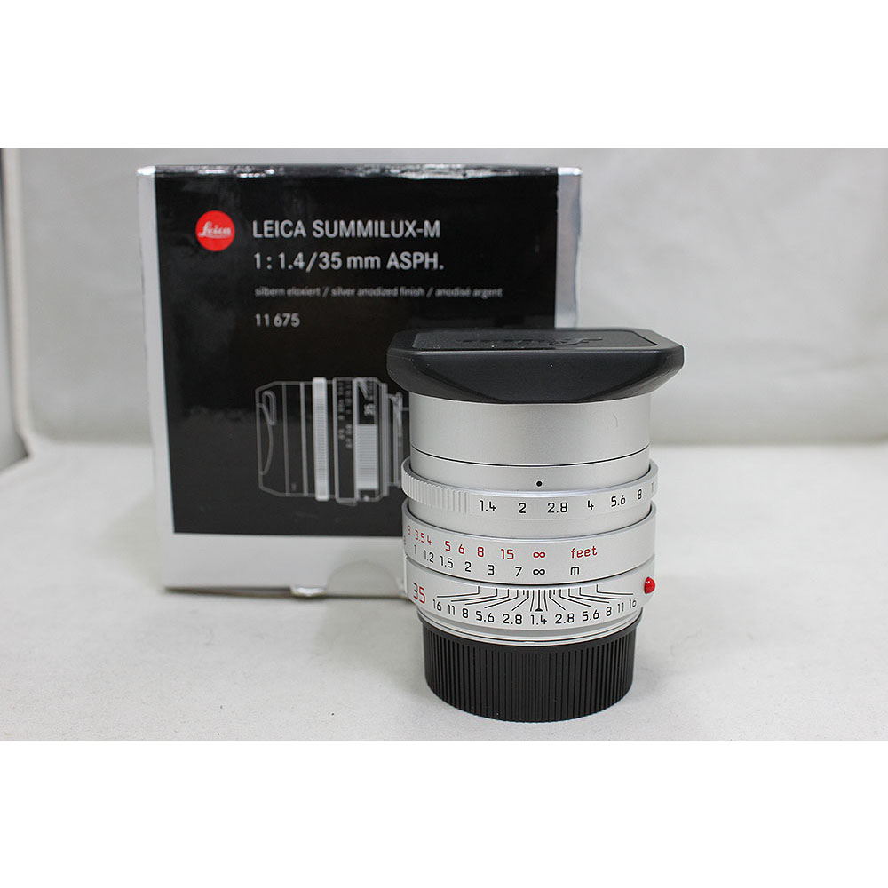 라이카 SUMMILUX LEICA 35mm F1.4 ASPH (FLE) 실버 : 펠리칸카메라