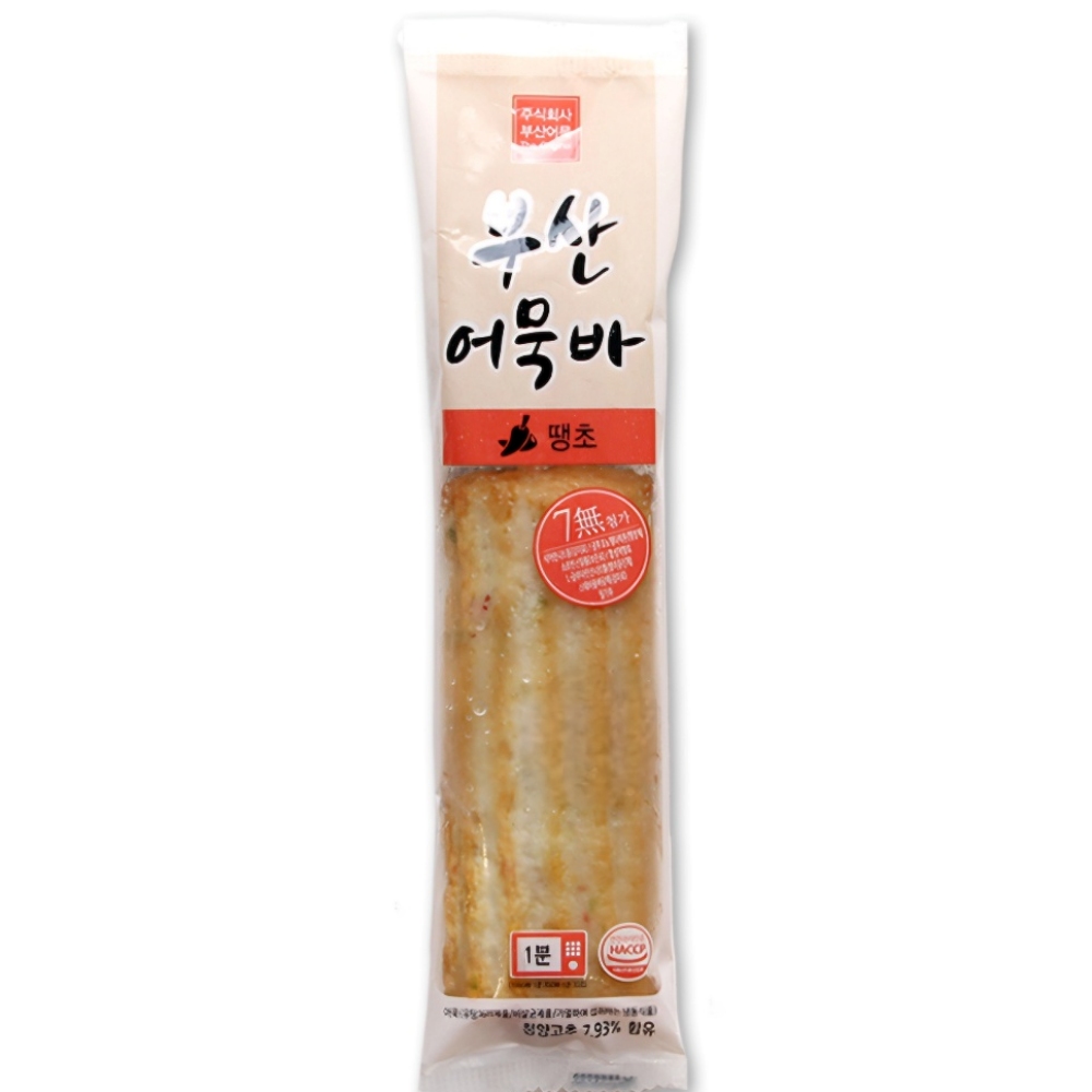 [부산어묵] 프리미엄 땡초 어묵바 12개 세트 840g : 내누리
