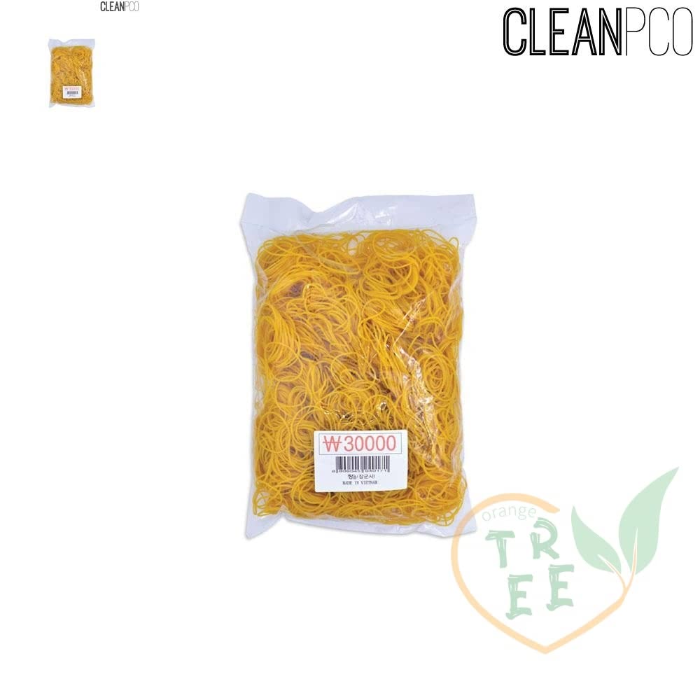 OT 70mm 30000 대용량 1KG 노란고무줄 파마용품 다용도고무줄 노랑고무줄 : 오렌지스토아