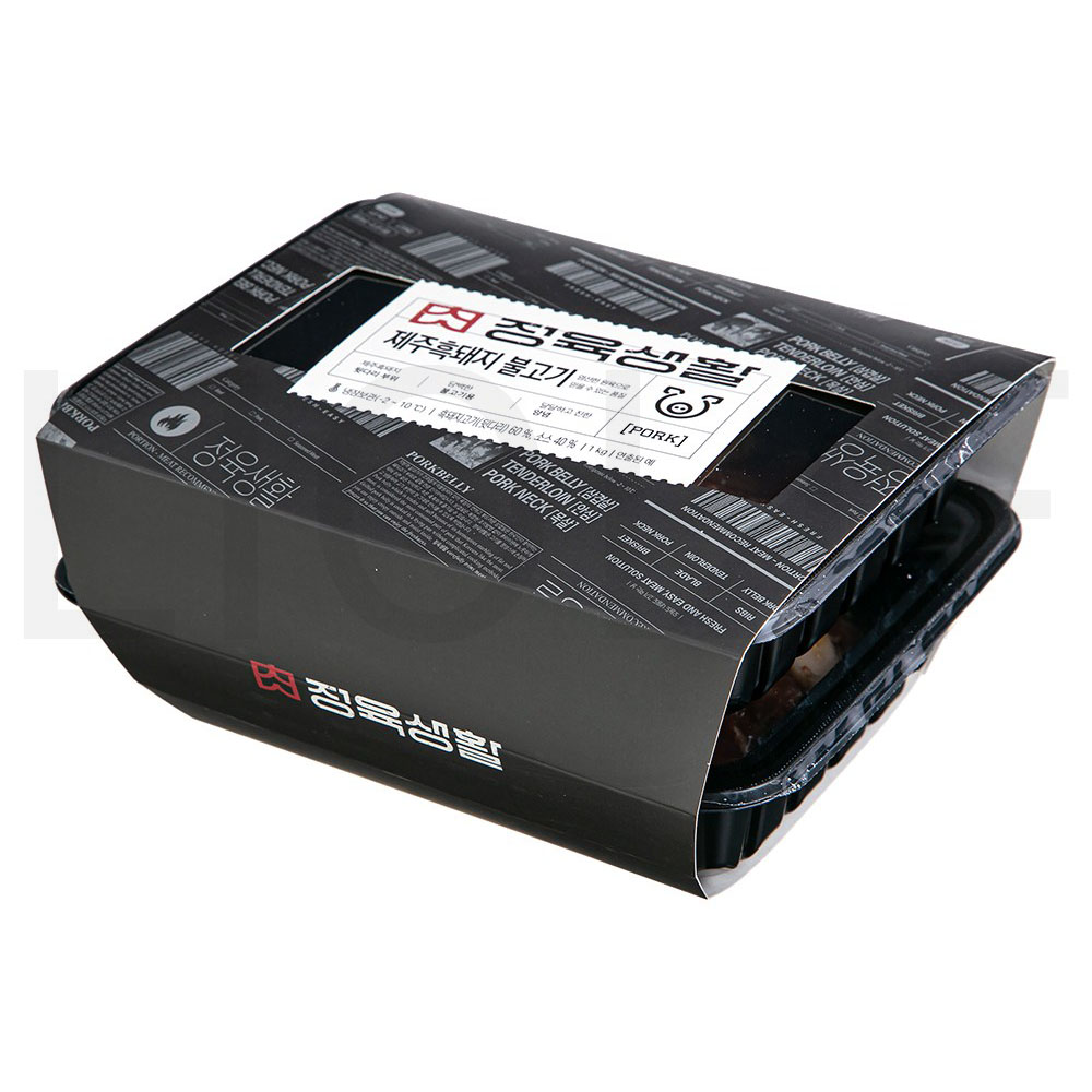 정육생활 제주흑돼지 불고기 1kg 1개 : SUPER SALE
