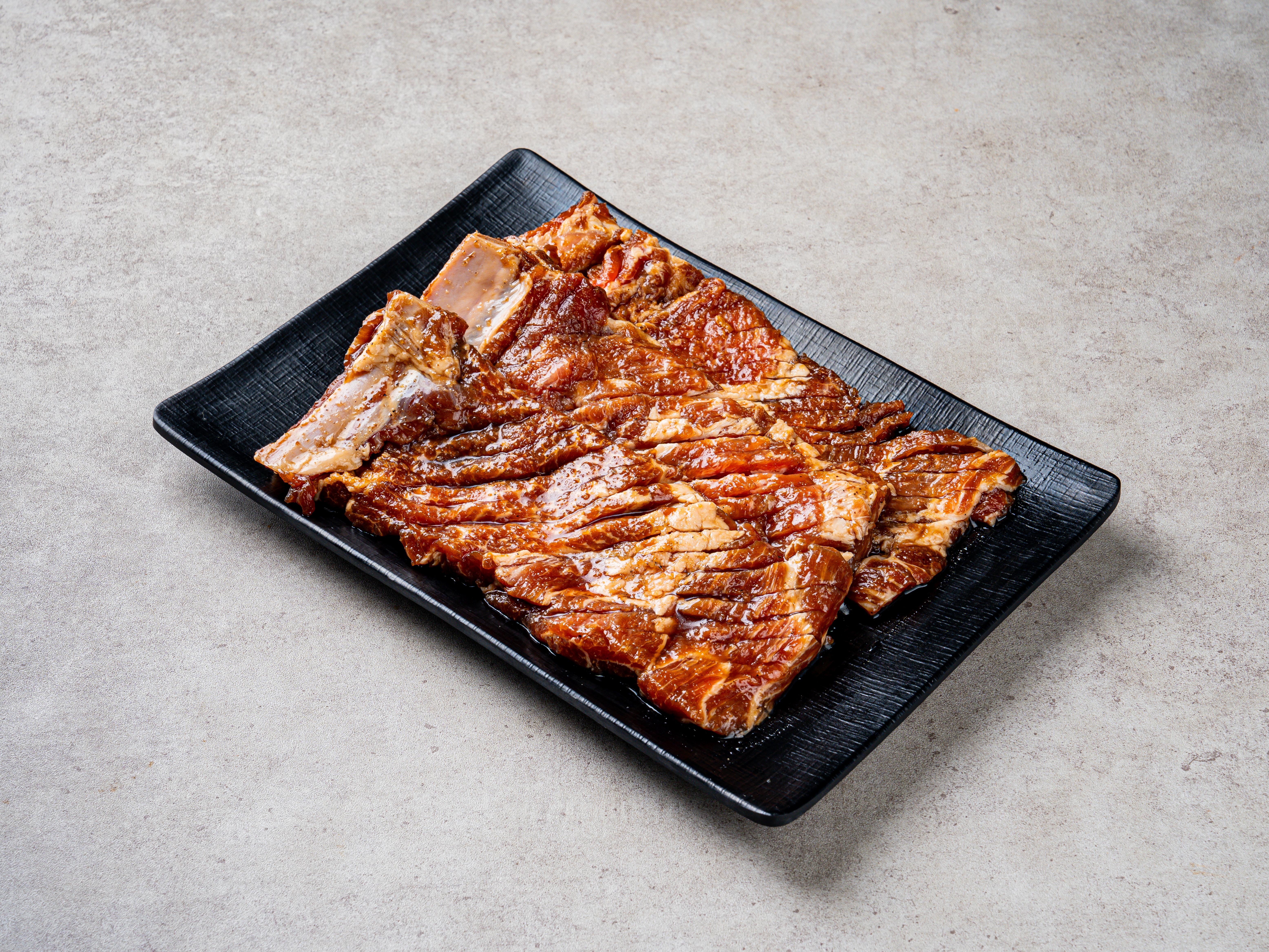 서가네 한우명가 한돈 돼지갈비 3인분 (국내산 1인분 250g, 총 750g) : 서가네 한우명가
