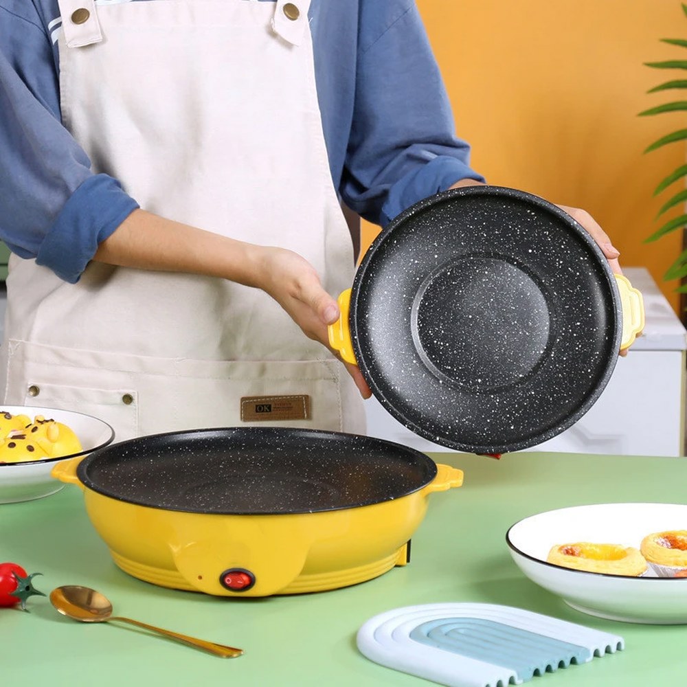 쿠커 멀티 그릴 않는 베이킹 직경 전기 22CM 스테이크 바베큐 붙지 220V : 글로벌 에잇픽