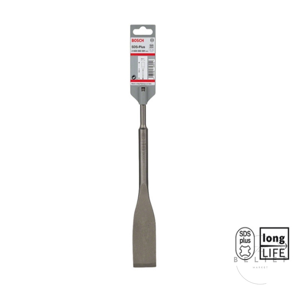 SDS PLUS 치즐 40x260mm 육각 플랫 해머드릴 다가네 콘크리트 : 빌리프 상점