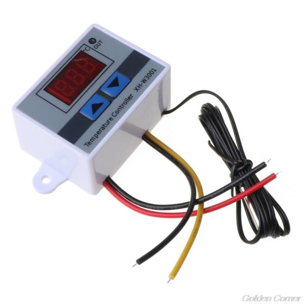 자동 온도 조절기 디지털 컨트롤러 W3001 110V-220V 온도 조절기 스위치 LED 디스플레이 M06 21 드랍시핑 : 글로벌데이즈