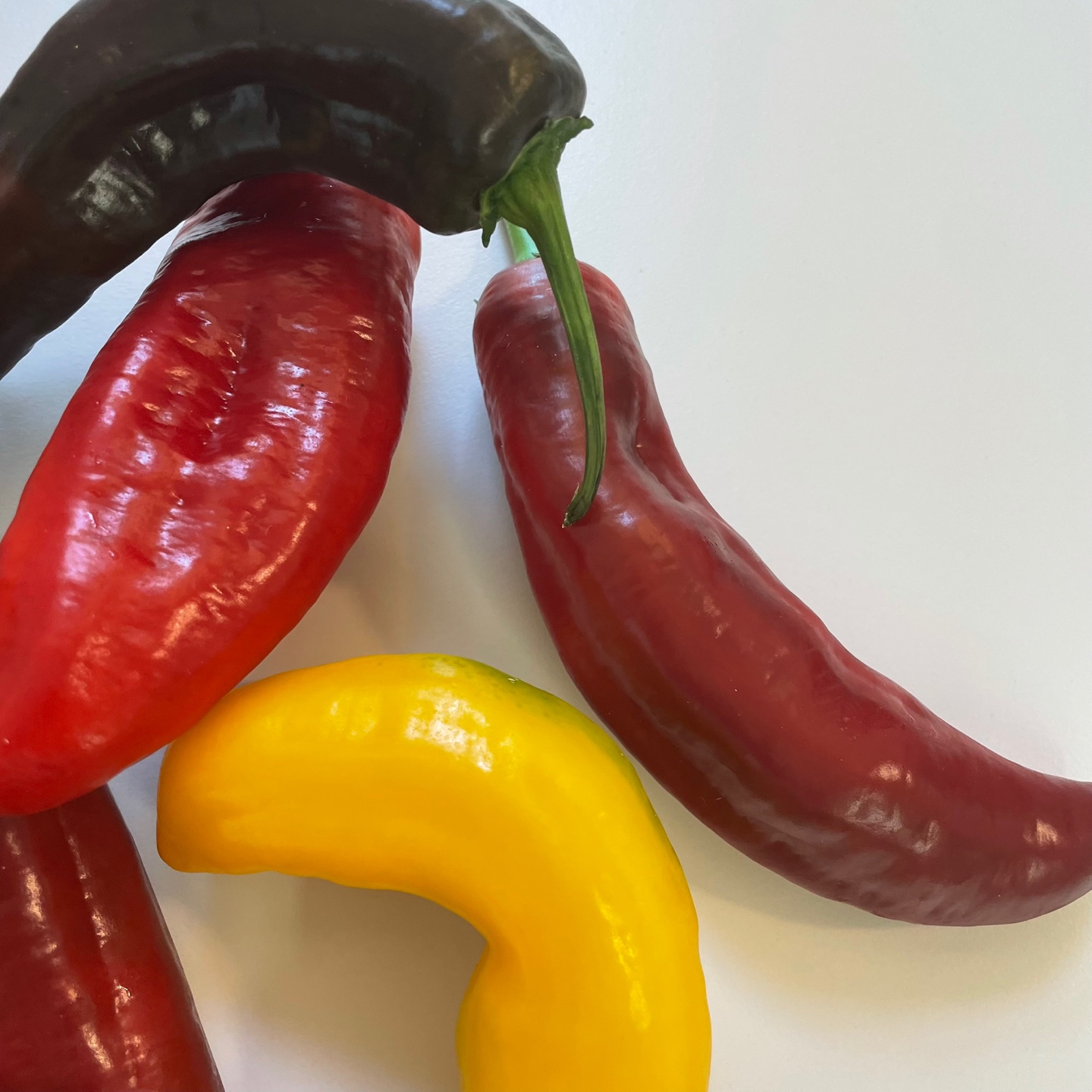 못난이 롱스위트 트리밸리파프리카 (1kg,2kg) 바나나파프리카 가락시장 직배송 푸르름팜 : 푸르름팜