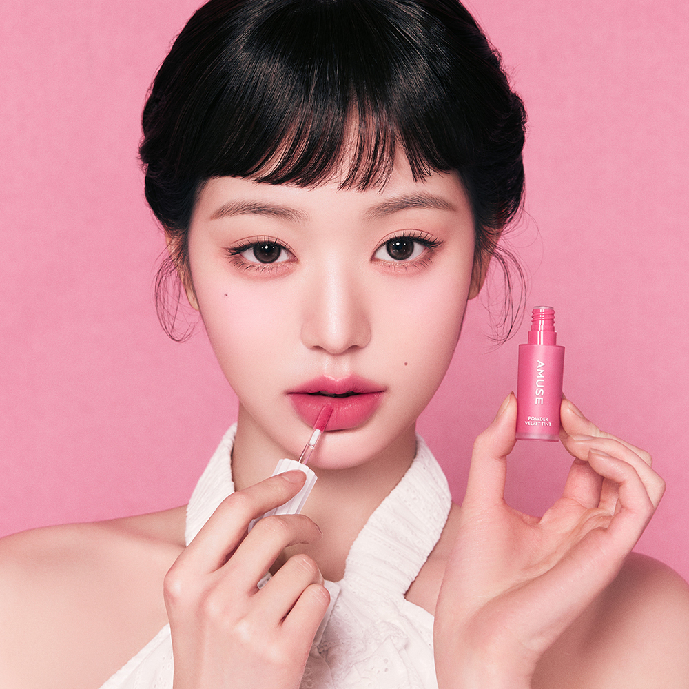 어뮤즈 파우더 벨벳 틴트 3.3g(7종 택1) : 어뮤즈 공식몰