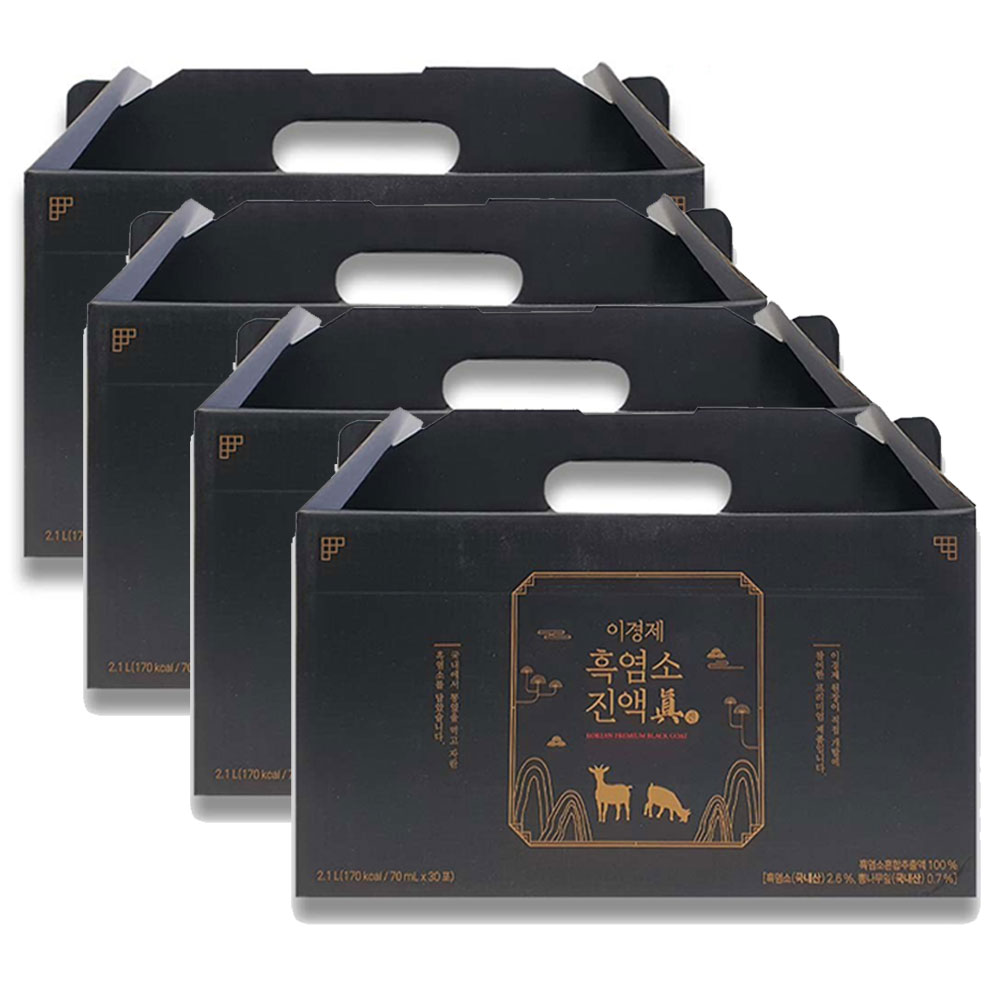 이경제 흑염소 진액 엑기스 이경재 흑염소진액 효능 4박스 120포 : 주식회사 정준포커스