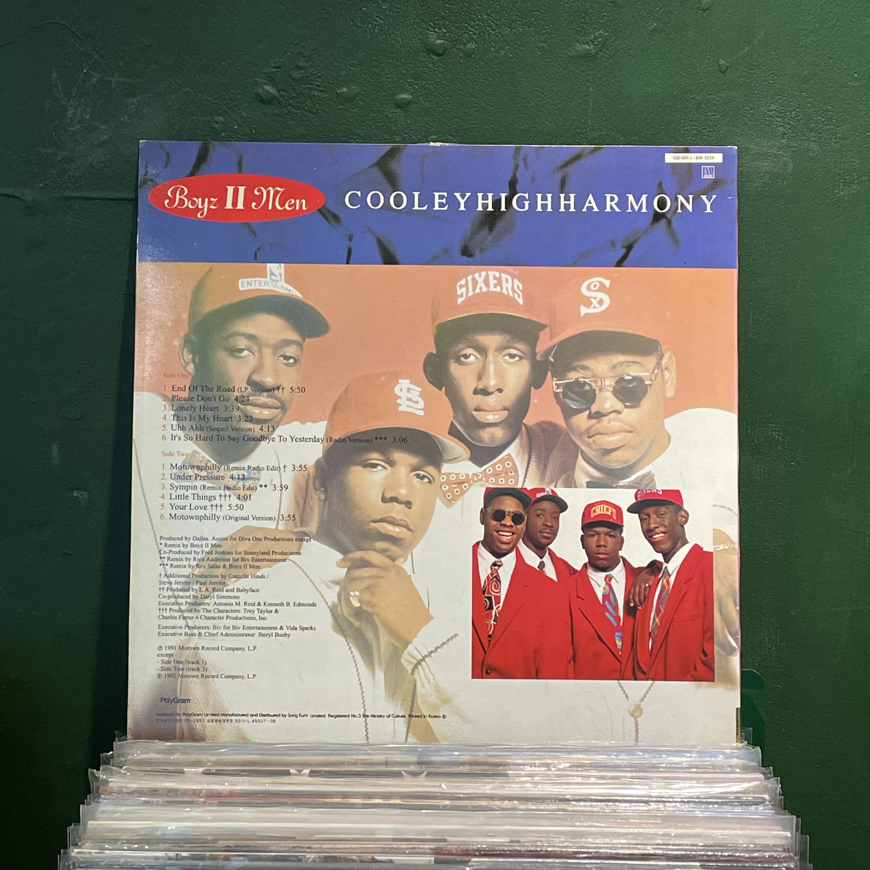 보이즈 투 맨 Boyz II Men - Cooleyhighharmony LP : 구덕레코즈