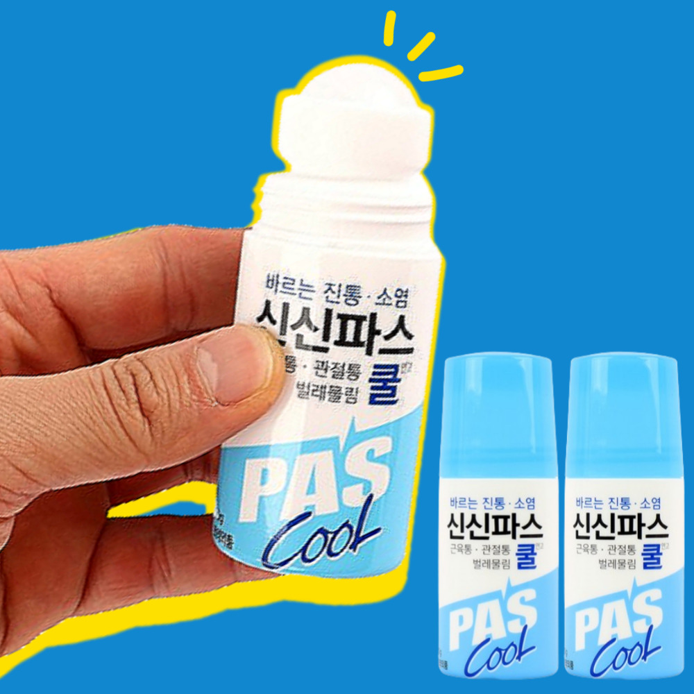 신신파스 에어파스 뿌리는파스 2개 : 은빛건강센터