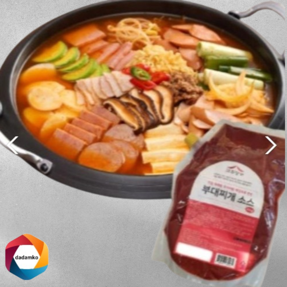 부대찌개소스 2kg 찌개양념장 감자탕소스 : 다담꼬몰