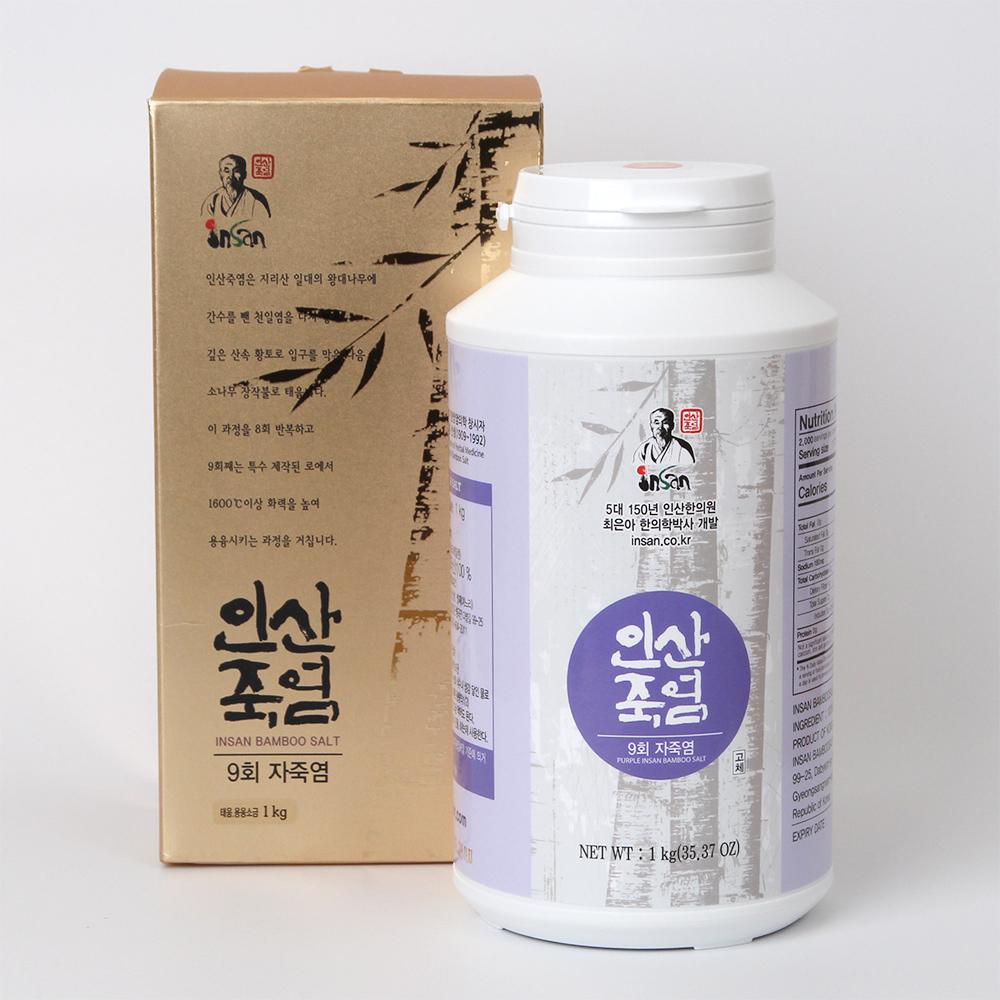 인산죽염 9회 자죽염 고체 1kg : 인산죽염 최은아 박사