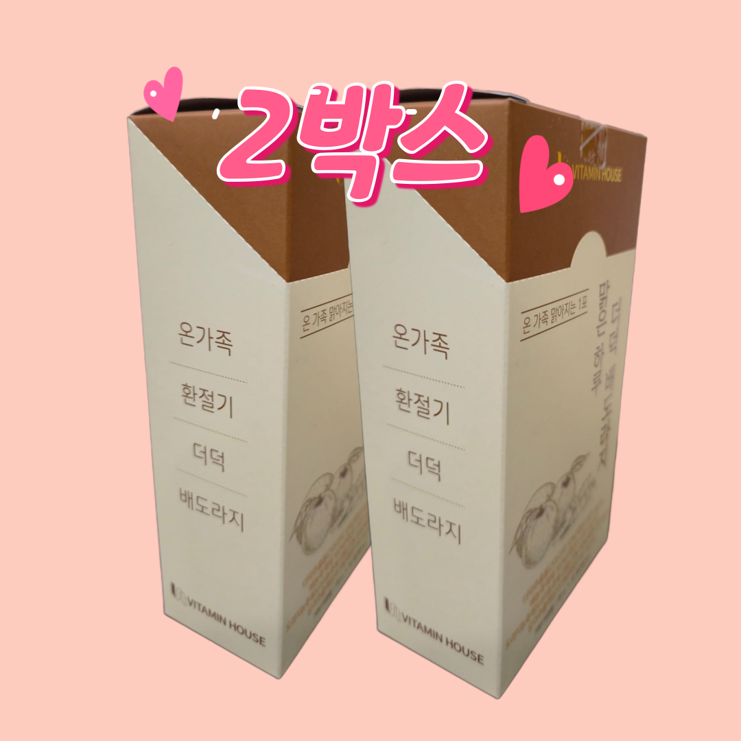 온가족 환절기 더덕 배 도라지 스틱 15포, 2개 : 건강약팜