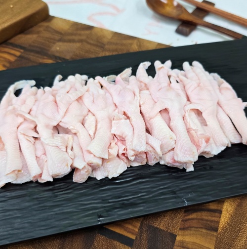 치킨타운 국내산 냉동 무뼈닭발 1kg 500g 뼈없는닭발 생닭발 : 치킨타운