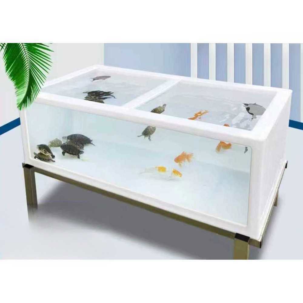 투명 사육상자 대형 수조 횟집 100x50x40cm 무배수 어항 거북이 키우기 여과조 추가 박자 1x1x1mm : 셀렉글로벌02