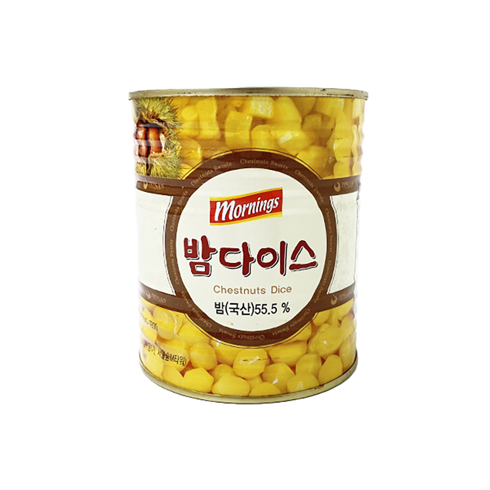 국산 밤다이스 865g 당적밤 밥조림 조각밤 캔밤 : 베이킹팜