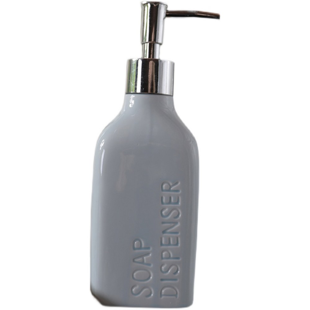 레이크 블루 욕실 세라믹 비누 타원 카라 우더 샴푸 세제통 Ice 거품 그릇 목욕 블루로션병350ml : 하우트마켓