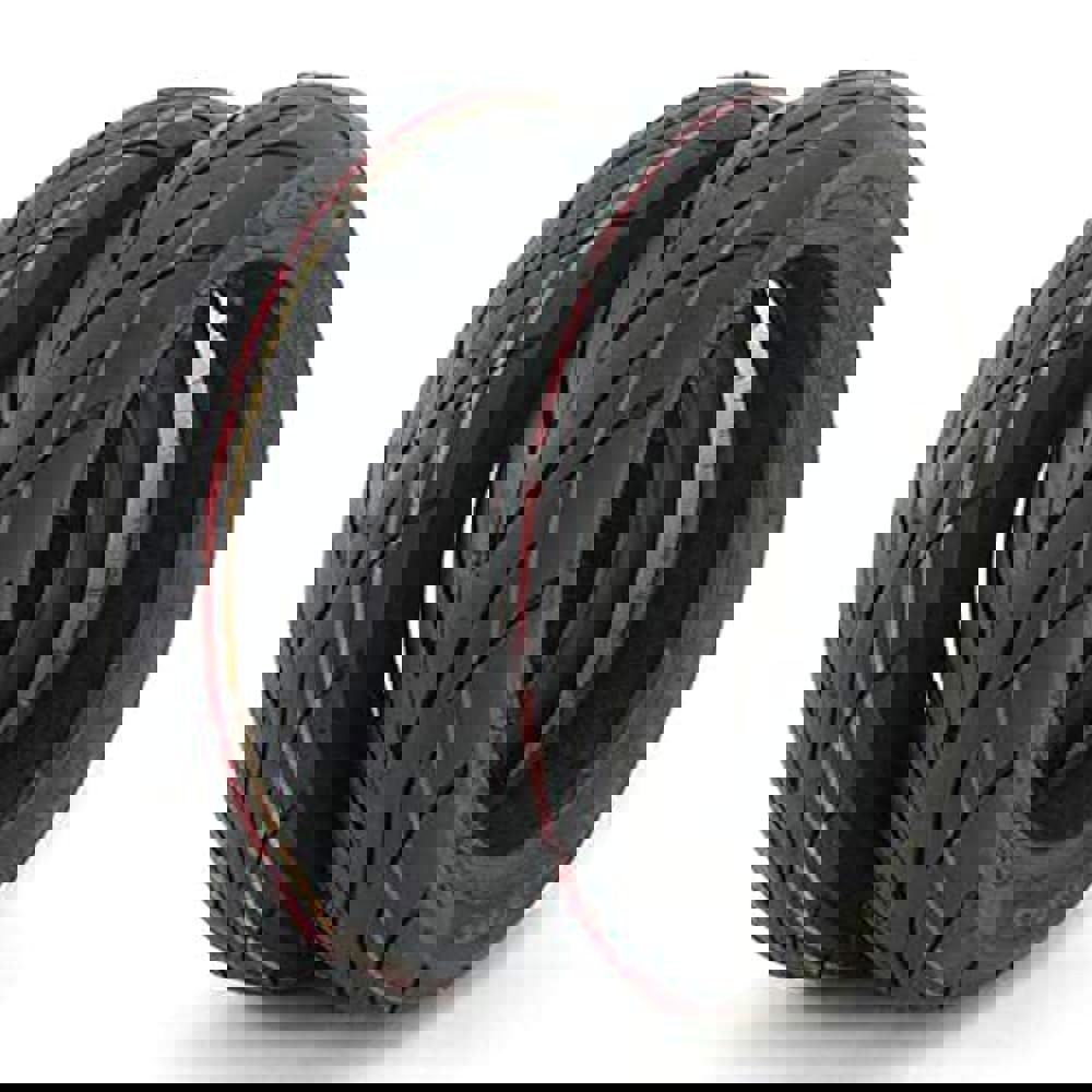 DURO 타이어 2종 세트 DM1107A 100 90-12, 120 80-12 62R TL 4PR 호환 대상 NSR80 HCO6 NSR80 HCO6 TZM50R 4KJ 던롭 OEM : 시구왕기