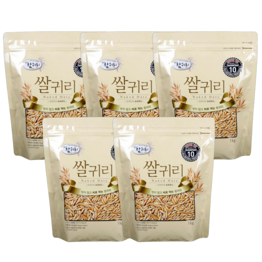 참귀리 캐나다산 쌀귀리 명품귀리 5kg : 타작농산