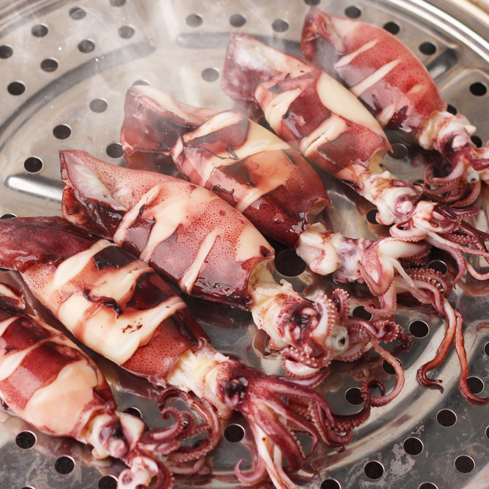 자연산 급냉 한치 한입 총알한치 통찜 500g : 숨비해물
