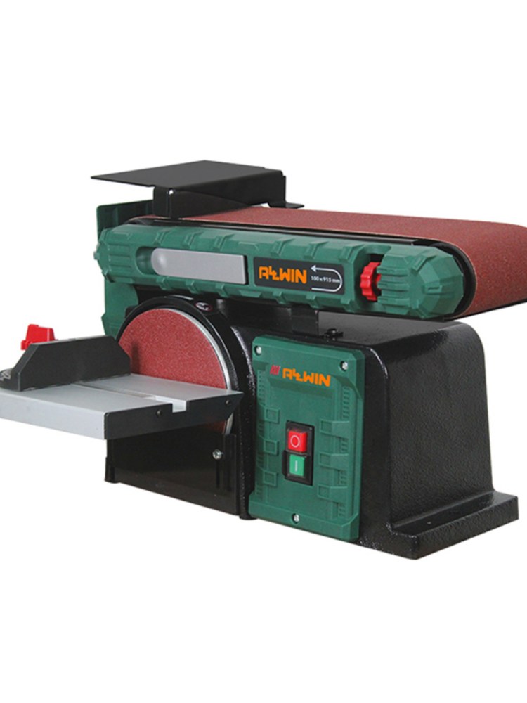 수직 4X6 샌딩(650w) 사포 카빙 디스크 벨트샌딩기 머신 샌드기 샌딩기 목공 전기 4x6샌더벨트550w : 연두블루베리마