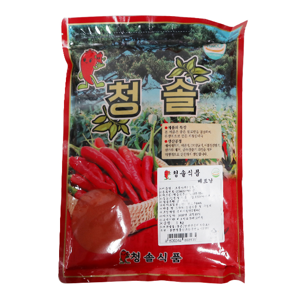 청솔식품 베트남 고추가루1kg 1개 : 달인식자재마트