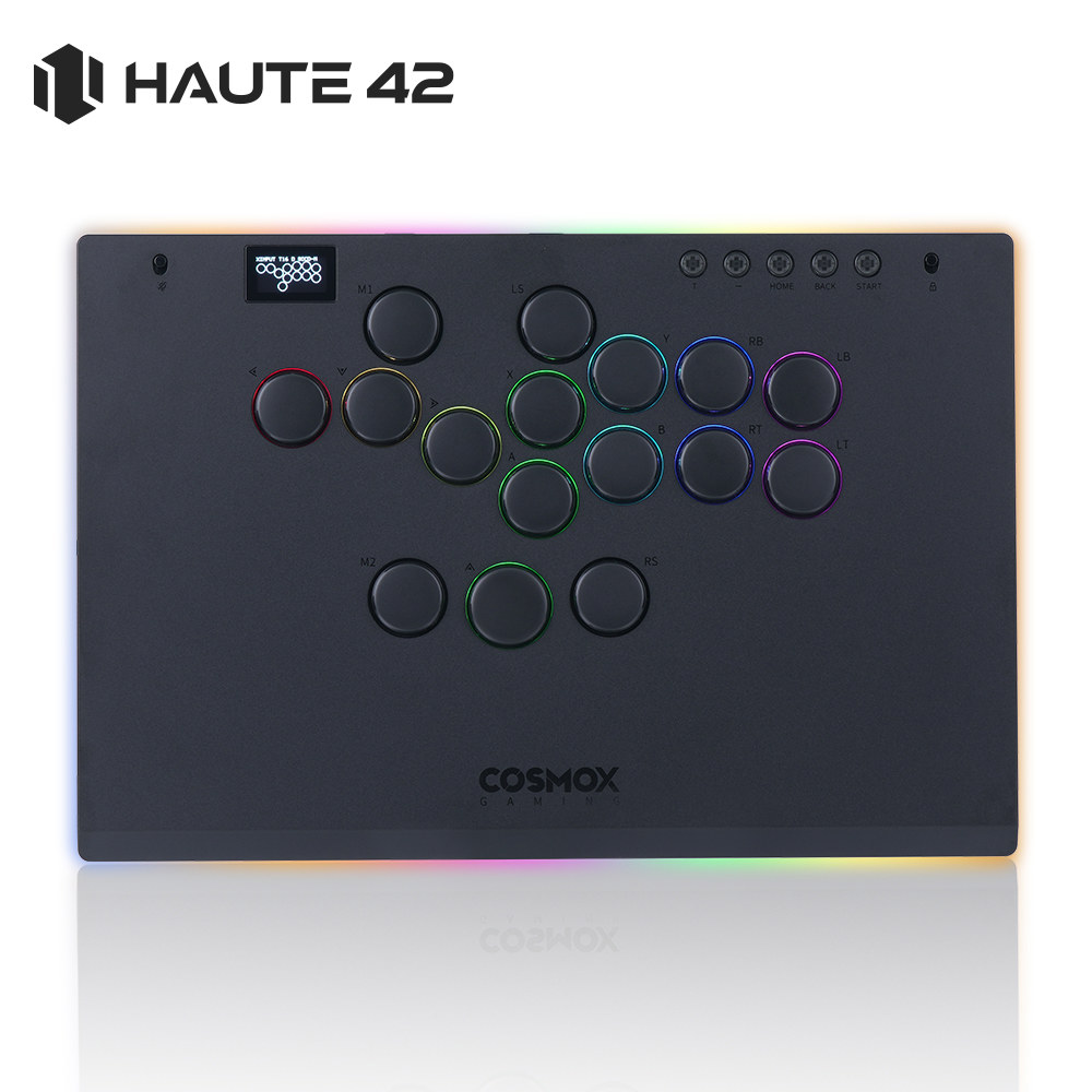 스틱리스 아케이드 컨트롤러 스팀 컨트롤러용 레버리스 스틱 HAUTE42 히트박스 합금 : 토탈이커15