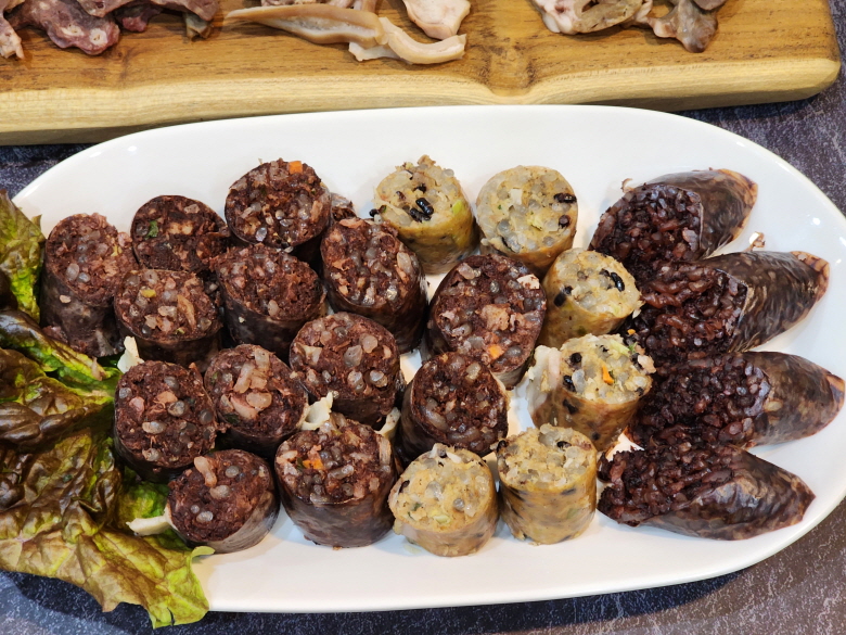 천안 병천순대 500g 찰순대 두부순대 토종순대 분식 간식 : 정육장터