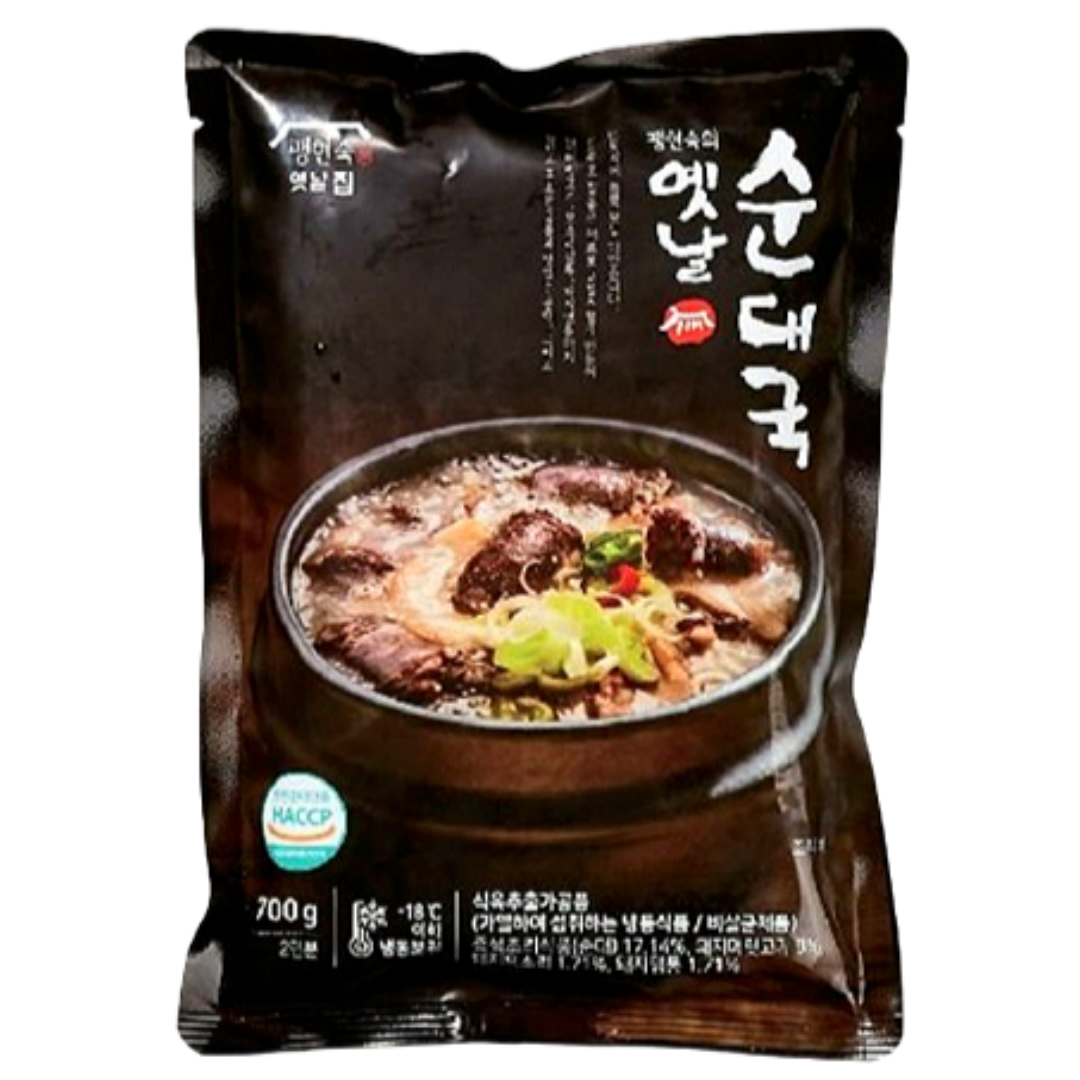 팽현숙의 옛날순대국 7팩 양념고춧가루 1팩 : 마켓싹쓰리