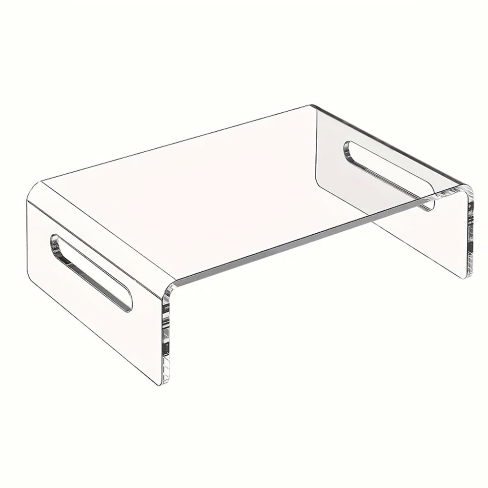 적합 컴퓨터 라이저 모니터 프린터 노트북 스탠드 아크릴 노트북에 transparent 1pcs : sachilcp