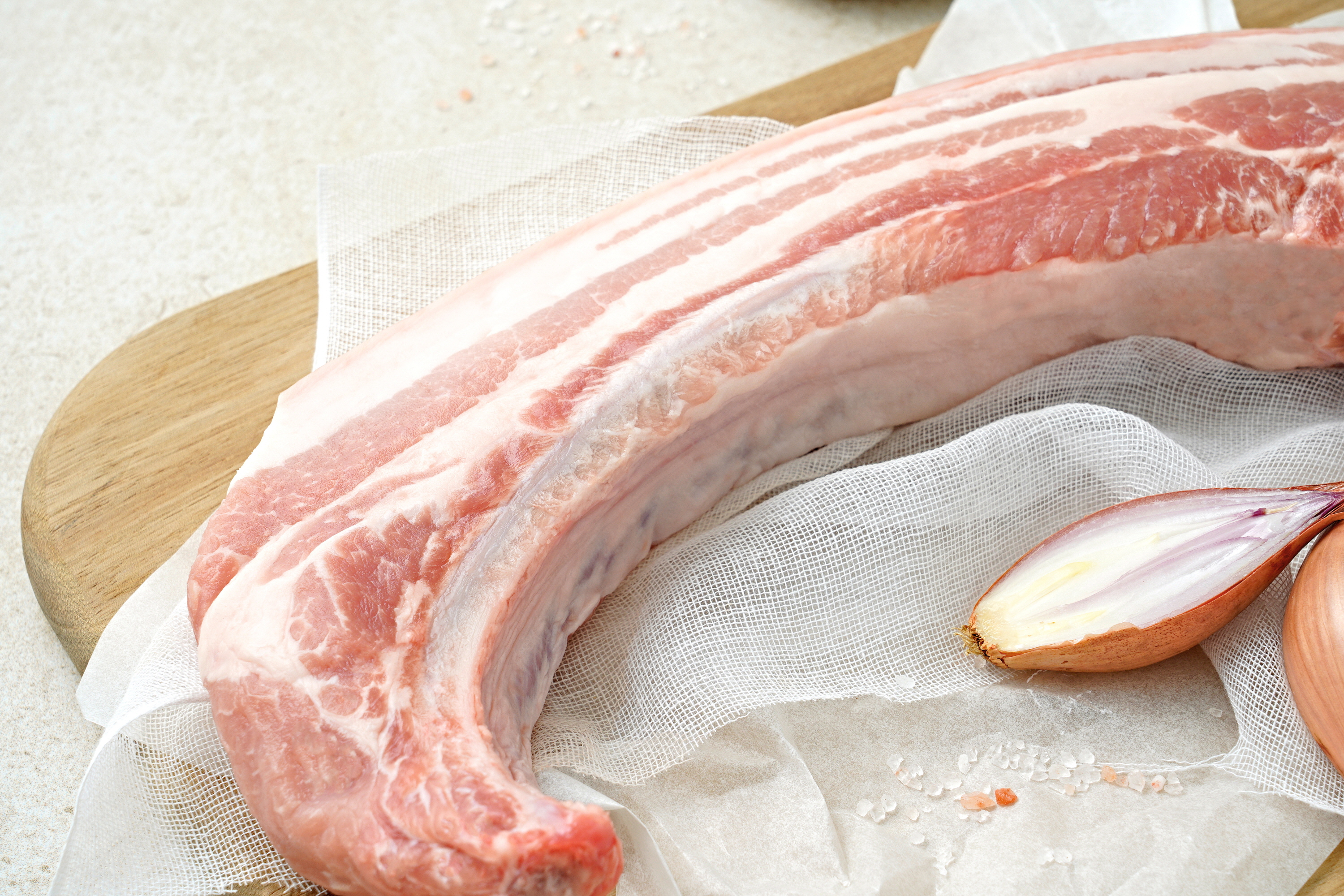 [부부한돈] 마장동 한돈 국내산 쀼삼겹살 뼈삼겹 돼지고기 500g 1Kg 냉장 : 부부한돈