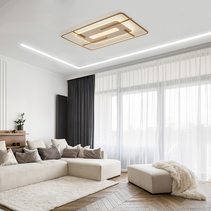 인테리어조명 공간조명 아리스타 LED 거실등 100W 일반타입 화이트 : 공간조명 스토어