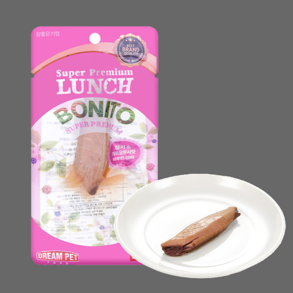 런치 보니또 참치+가쯔오부시, 20g, 1개 : 뚜뚜펫