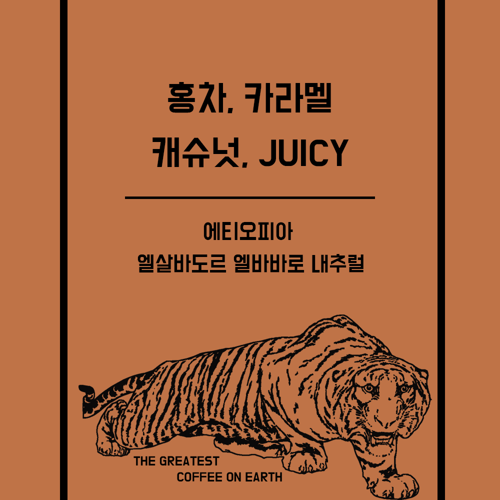 홈카페 블렌딩 원두커피 600g / 커피더호랑이 : 커피더호랑이